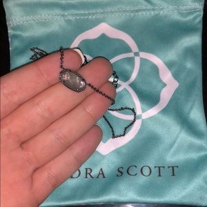 Black and Silver Necklace